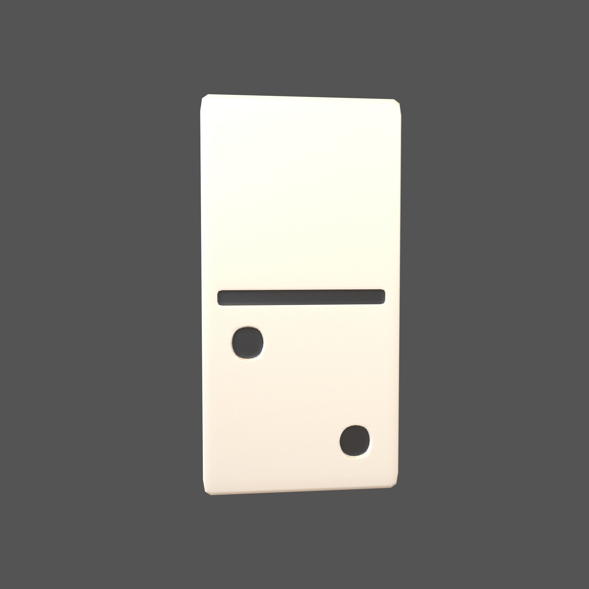Dominoes V6 Pack 01 Low-poly 3D model_17