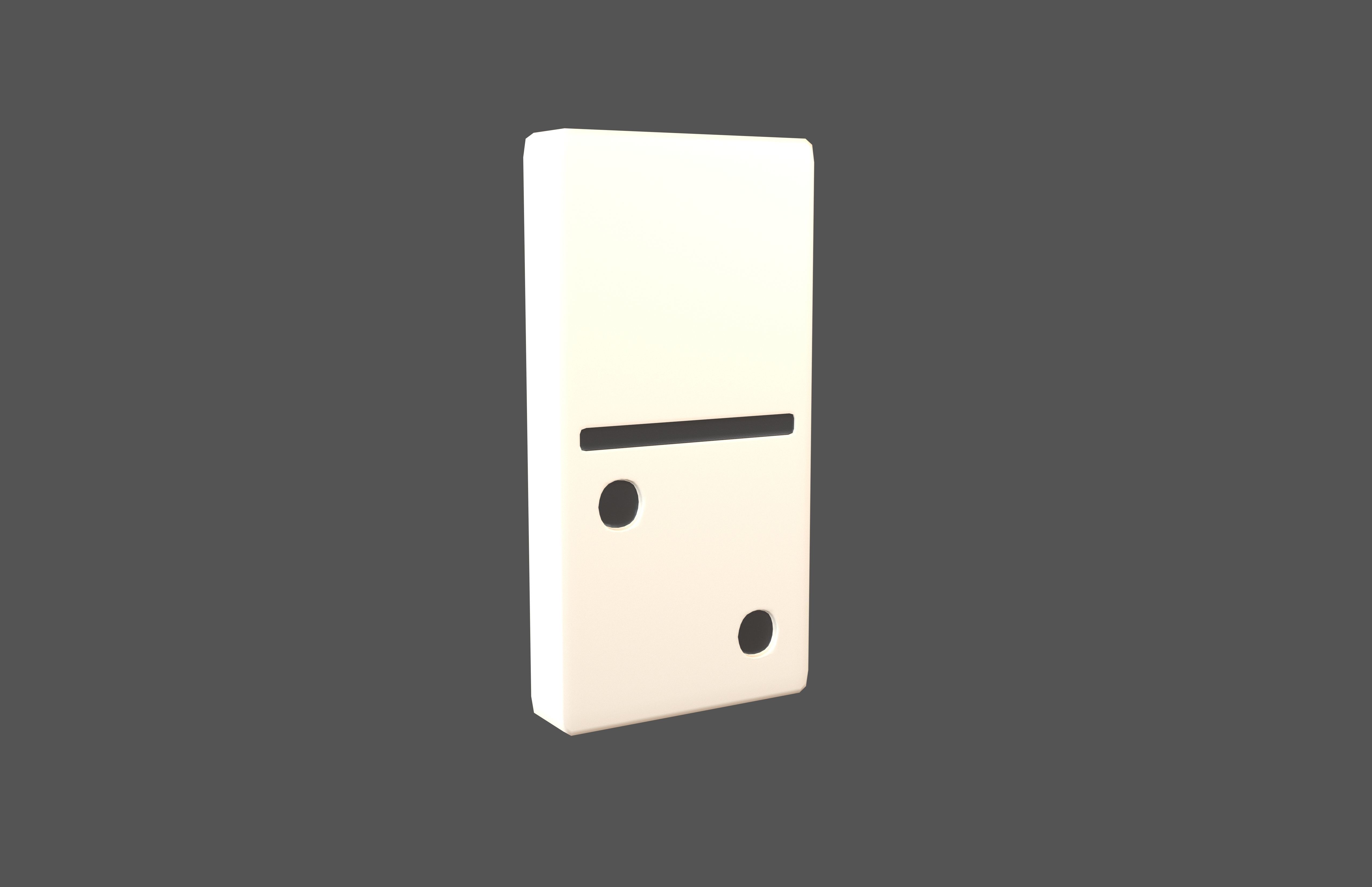 Dominoes V6 Pack 01 Low-poly 3D model_18