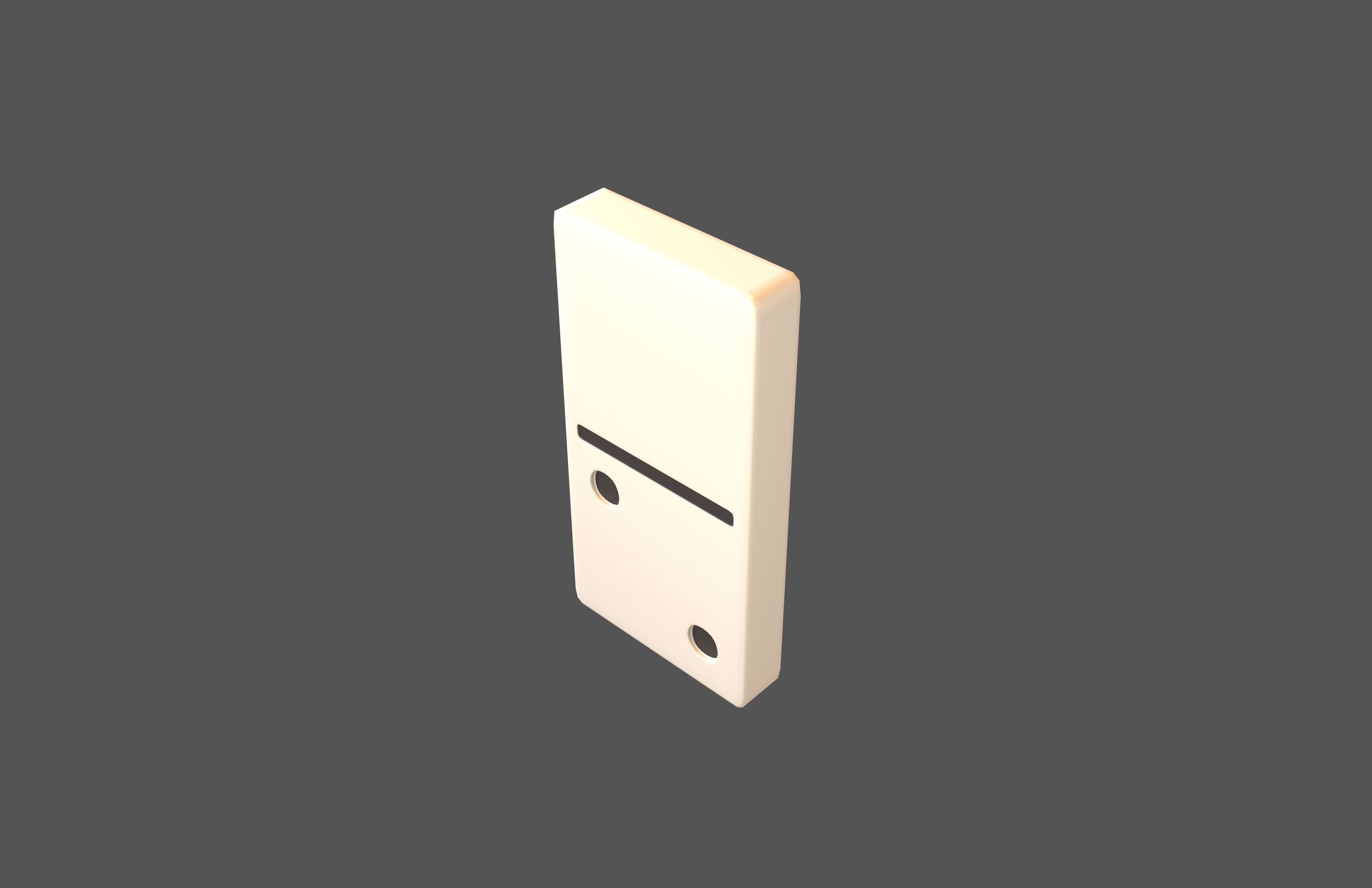Dominoes V6 Pack 01 Low-poly 3D model_19