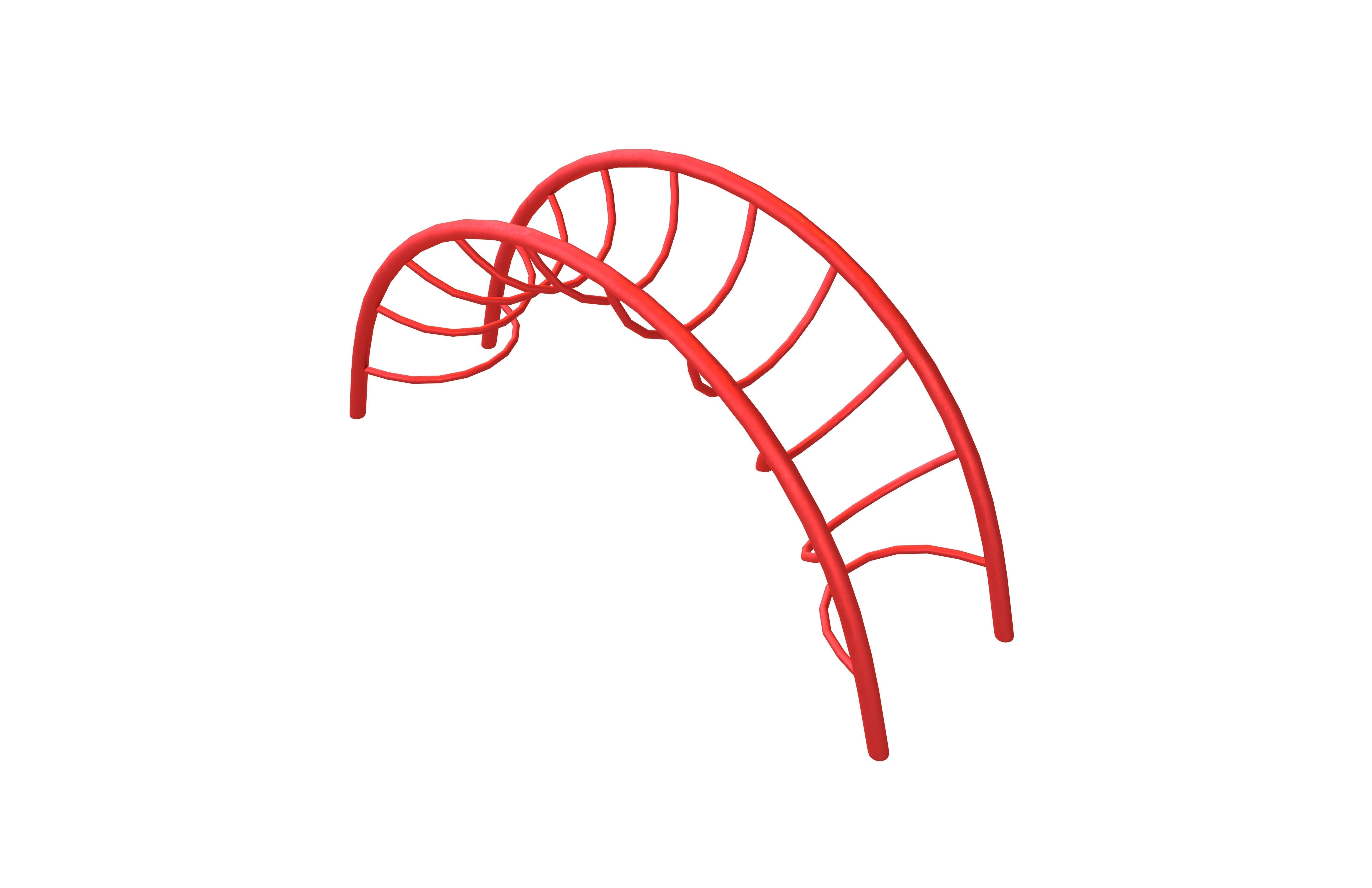 Half Moon Climber V1 Pack 01 Low-poly 3D model_3