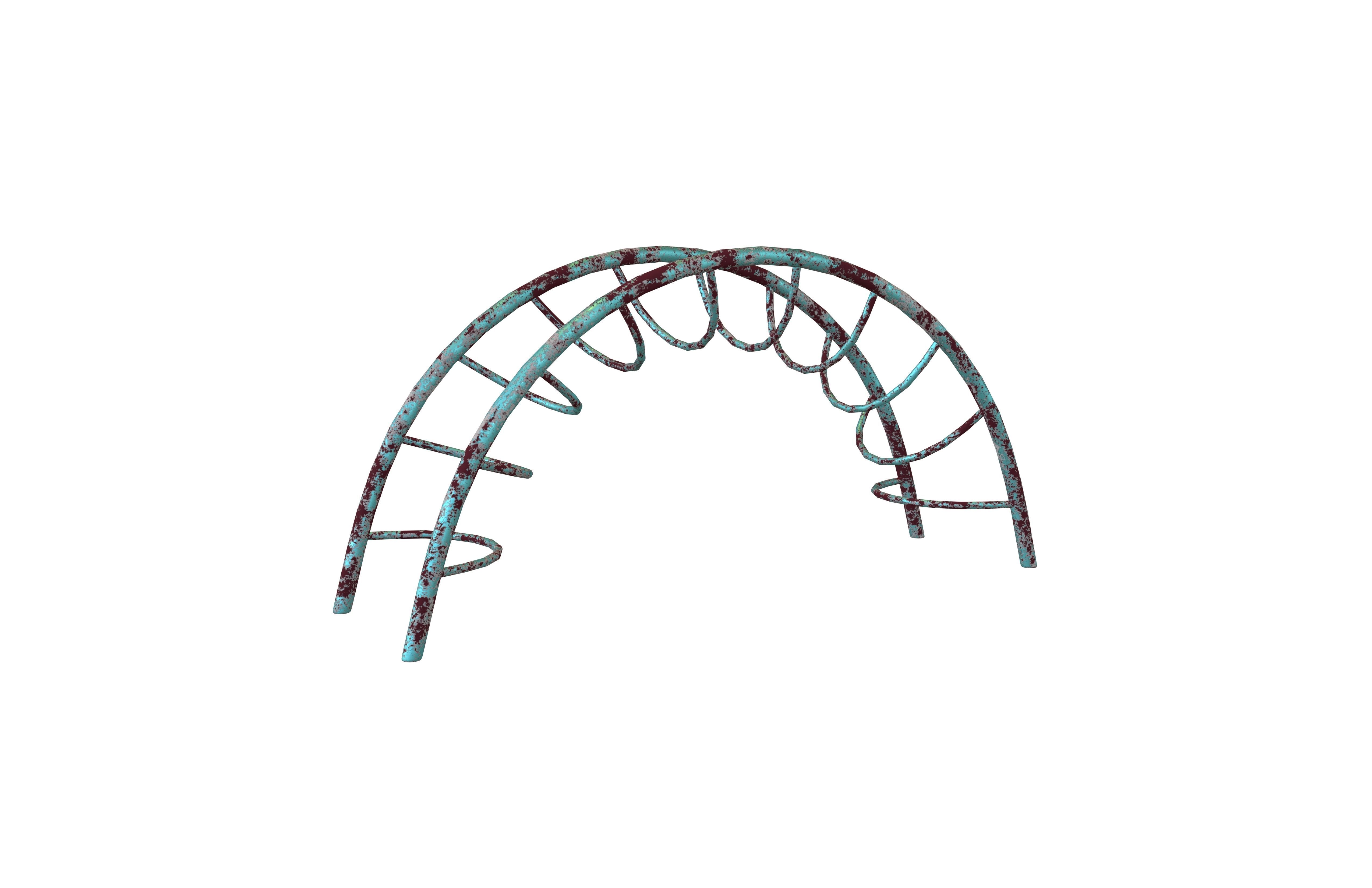 Half Moon Climber V1 Pack 01 Low-poly 3D model_33