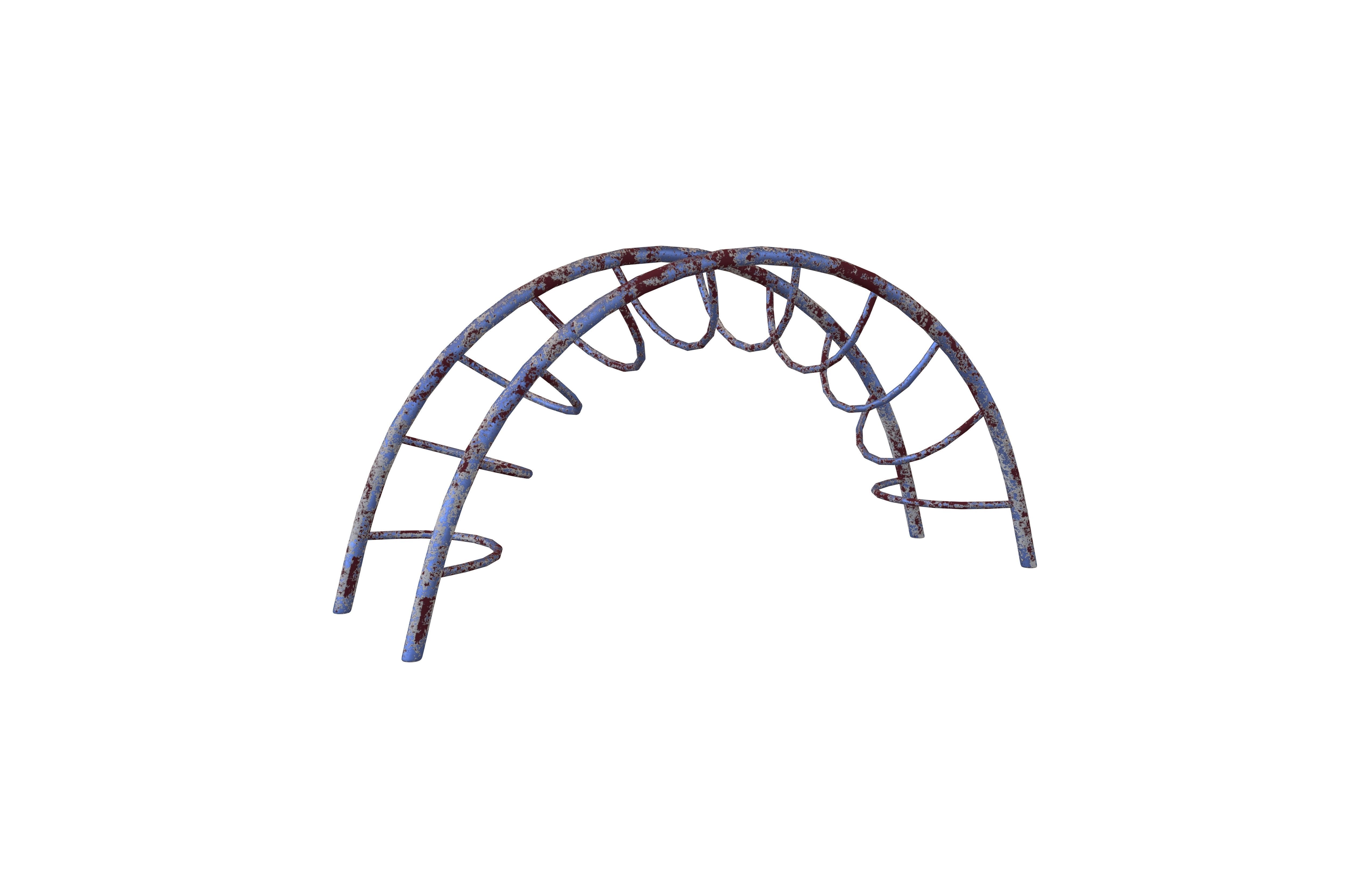 Half Moon Climber V1 Pack 01 Low-poly 3D model_30