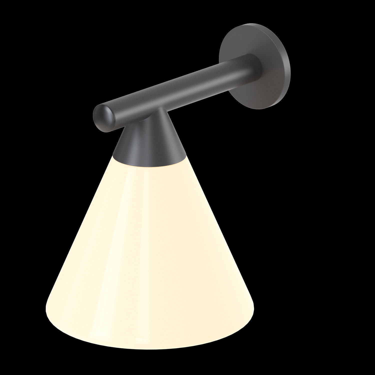 3D wall lamp - AGO Probe Wall Lamp 3D model_1