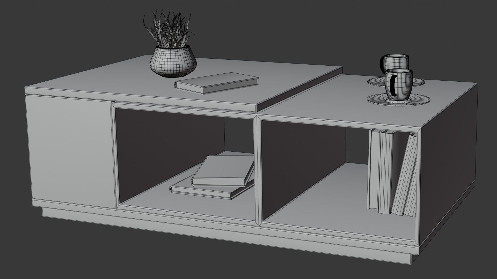 Coffee Table PART22 3D model_12