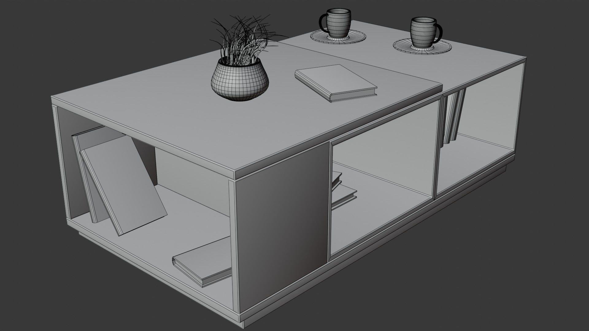 Coffee Table PART22 3D model_9