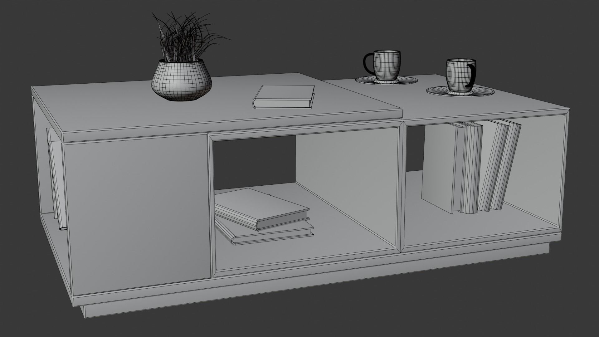 Coffee Table PART22 3D model_8