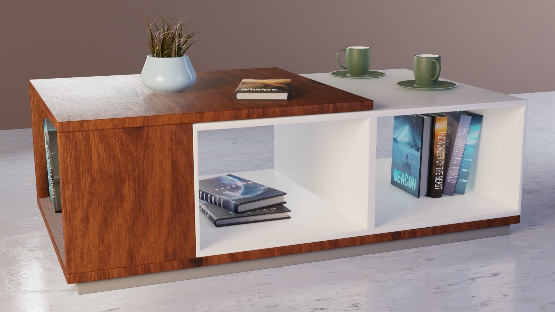 Coffee Table PART22 3D model_2