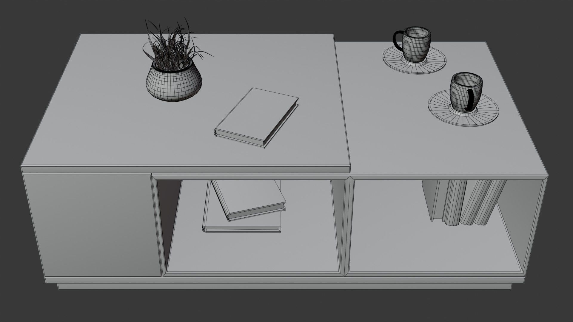 Coffee Table PART22 3D model_11