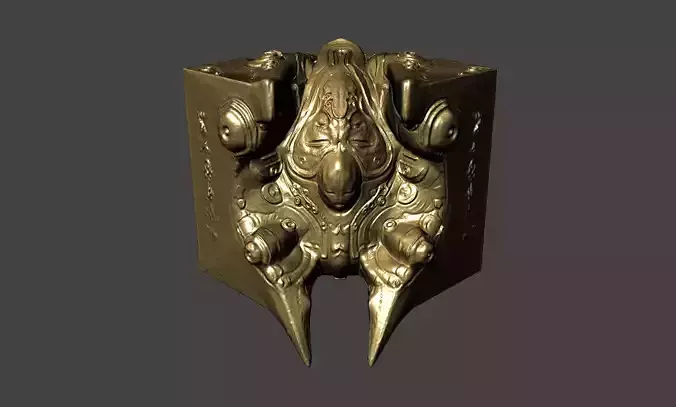DOOM 3 SOULCUBE  - ULTRA DETAILED MESH Hi-Poly STL