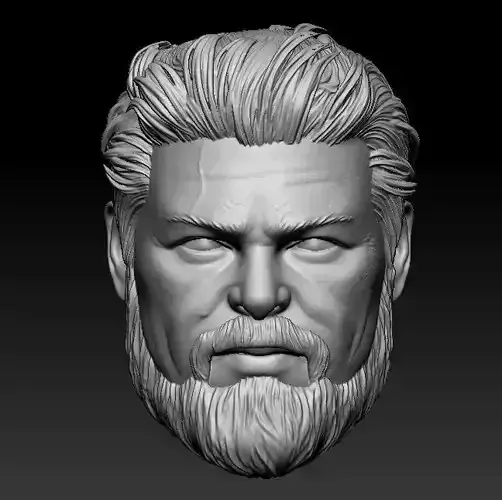 Billy Butcher - Headsculpt for Action Figures 3D print model