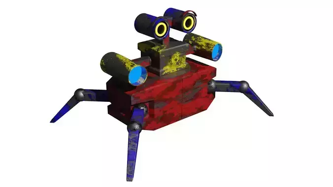 Robots the destroyer paint disordered