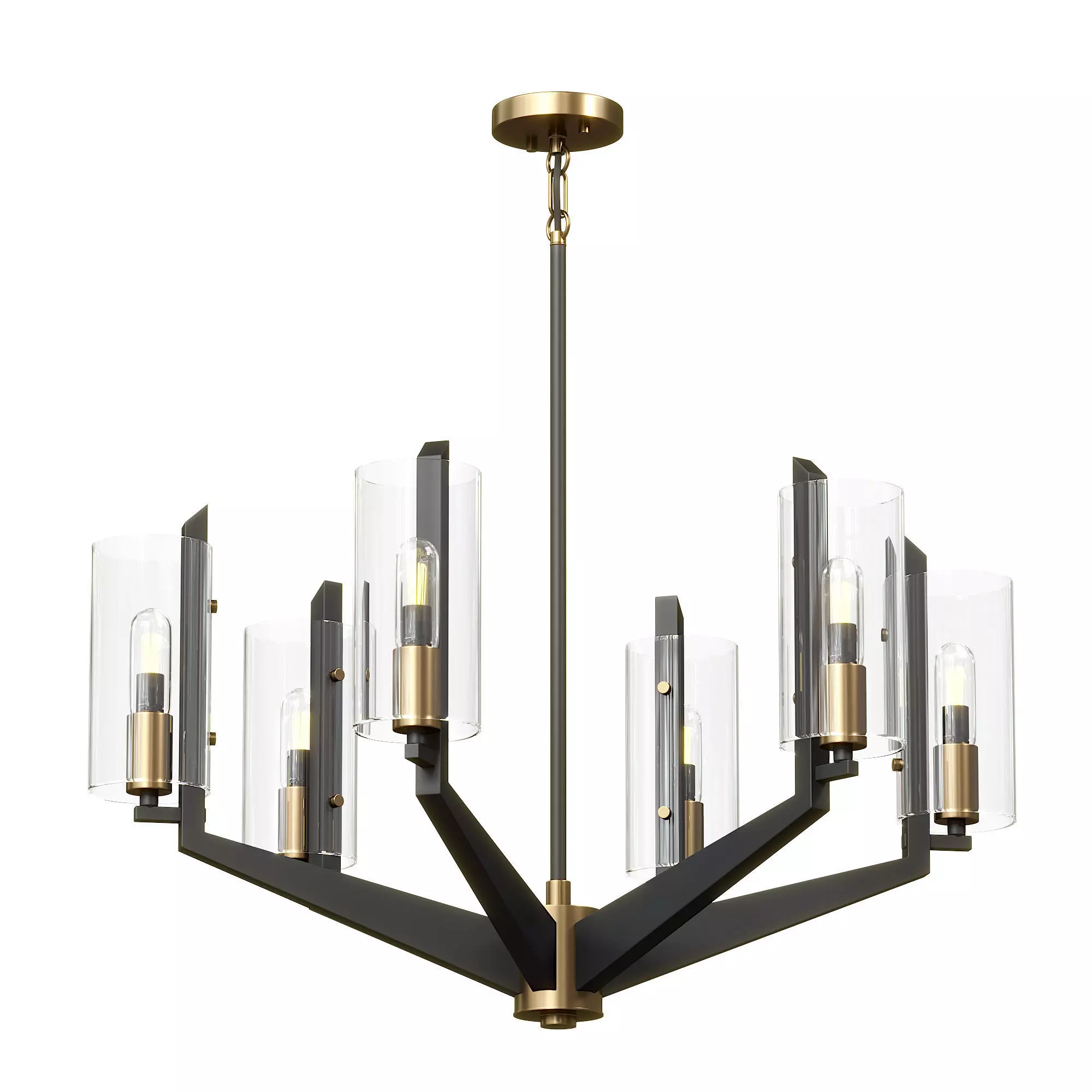 Blakeslee Light Chandelier 3D model