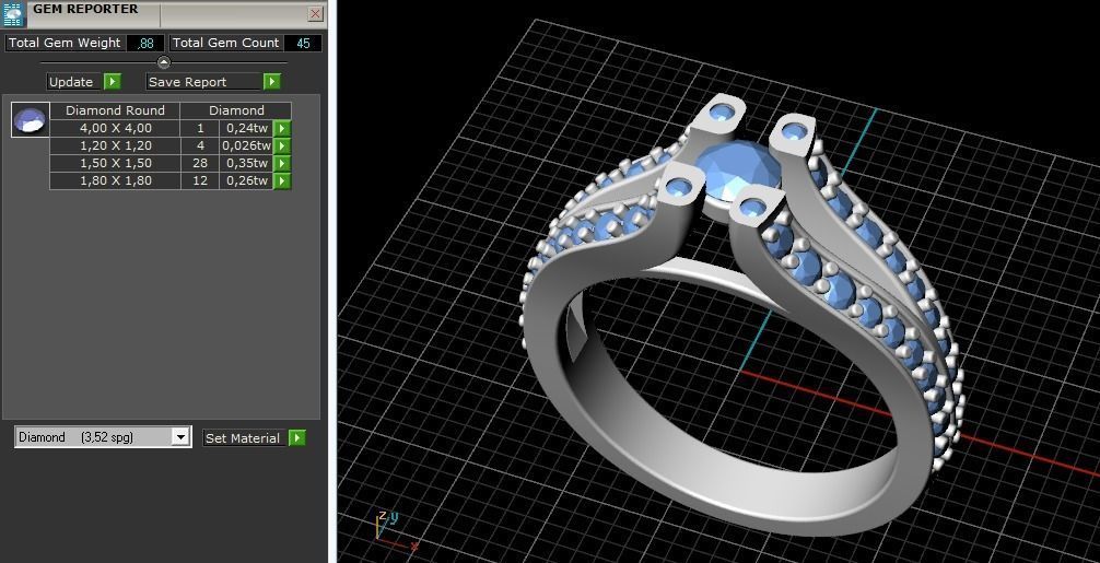 Ring Model 2530 3D print model_9