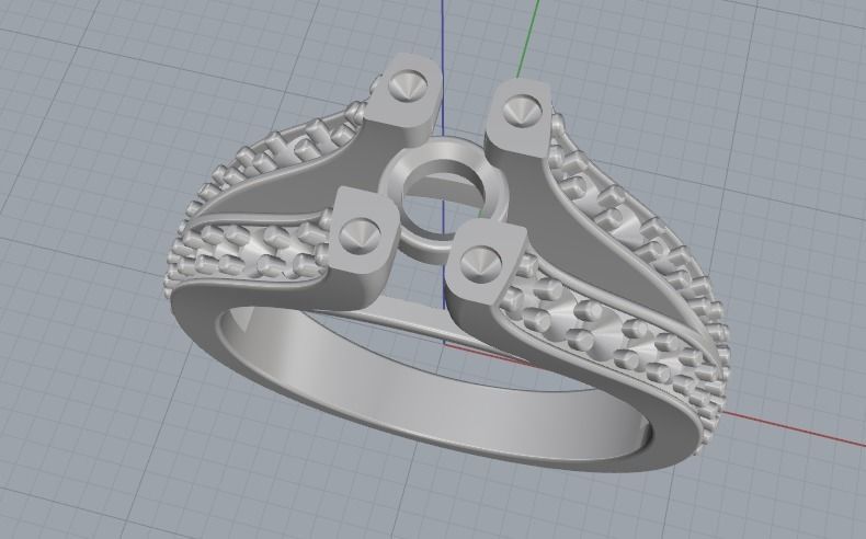 Ring Model 2530 3D print model_2