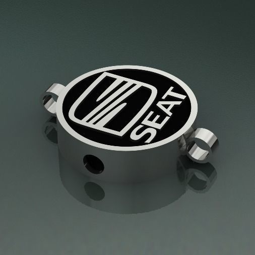 Pendant with Seat sign Model 2525 3D print model_1