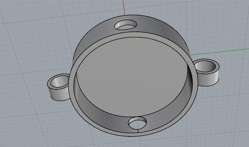 Pendant with Seat sign Model 2525 3D print model_4