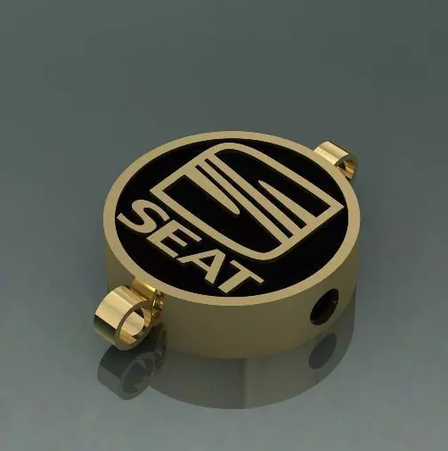 Pendant with Seat sign Model 2525 3D print model_0