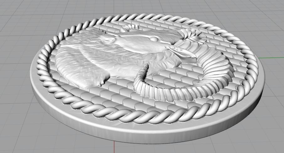 Aries zodiac sign Model 2511 3D print model_3