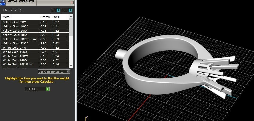 Soliter ring Model 2510 3D print model_8