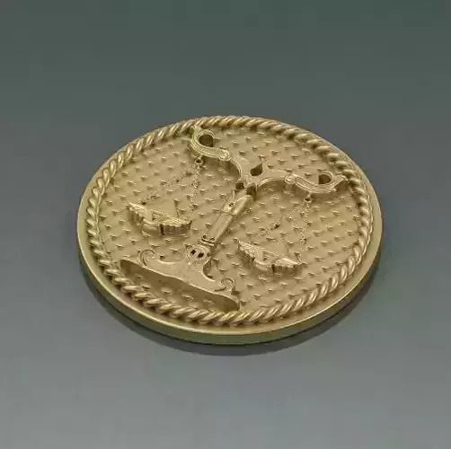Libra the zodiac sign Model 2506 3D print model