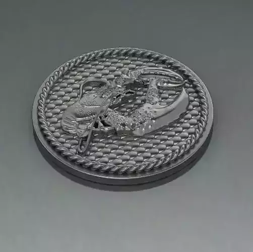 Cancer zodiac sign Model 2500 3D print model