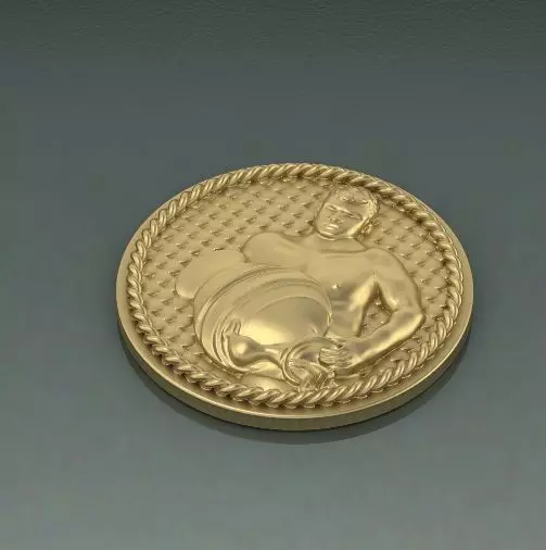 Aquarius zodiac sign Model 2498 3D print model_0