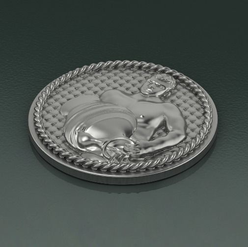 Aquarius zodiac sign Model 2498 3D print model_1