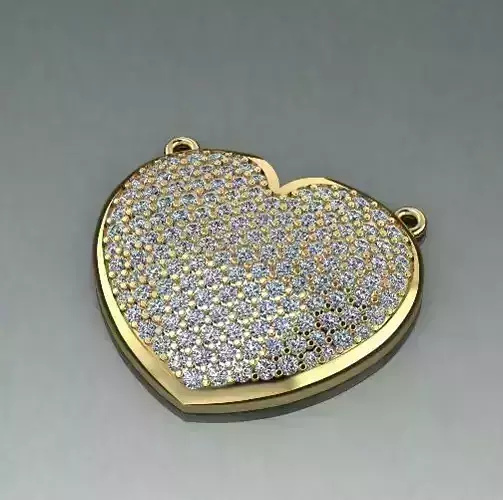 Heart pendant Model 2491