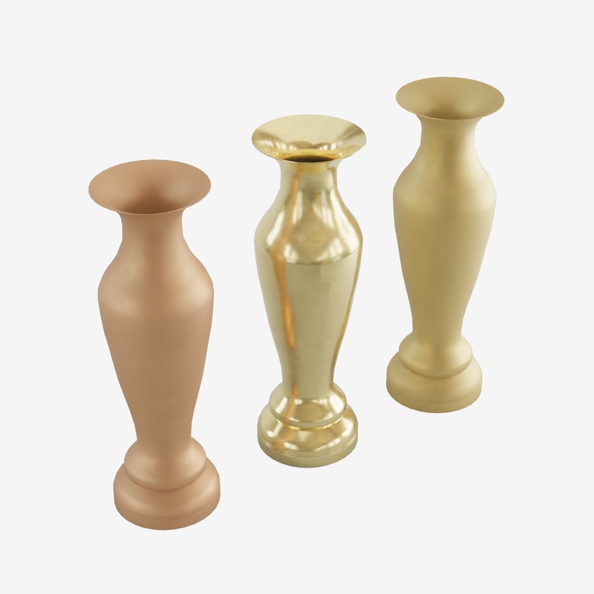 Decorative Vase Low-poly 3D model_4