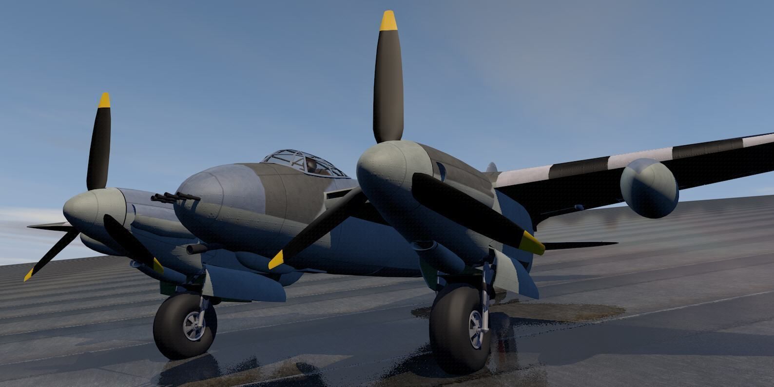 DeHavilland Mosquito Mk-18 3D model_6
