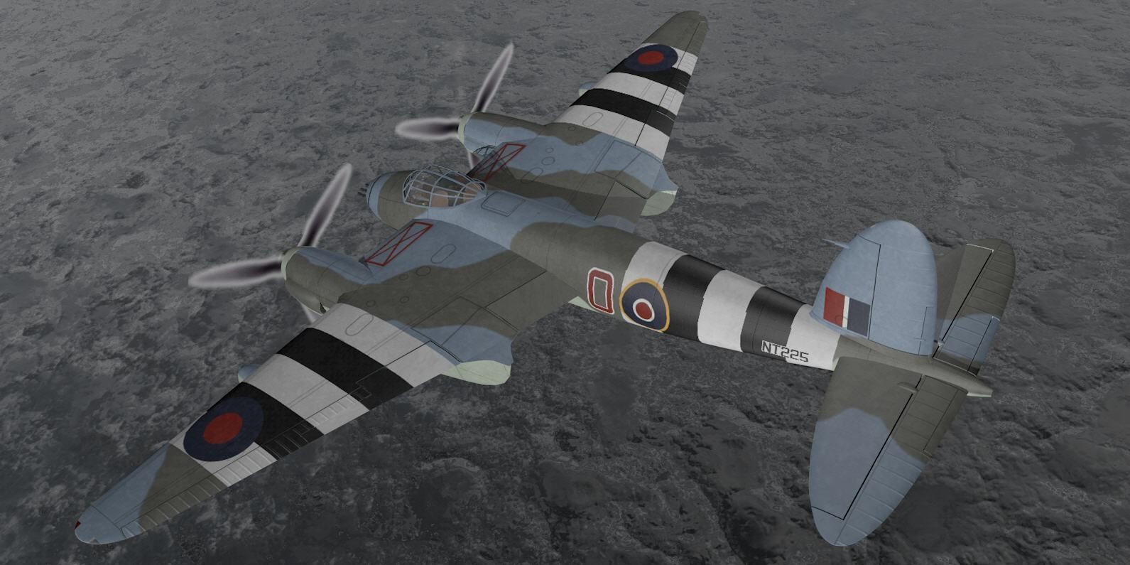 DeHavilland Mosquito Mk-18 3D model_9