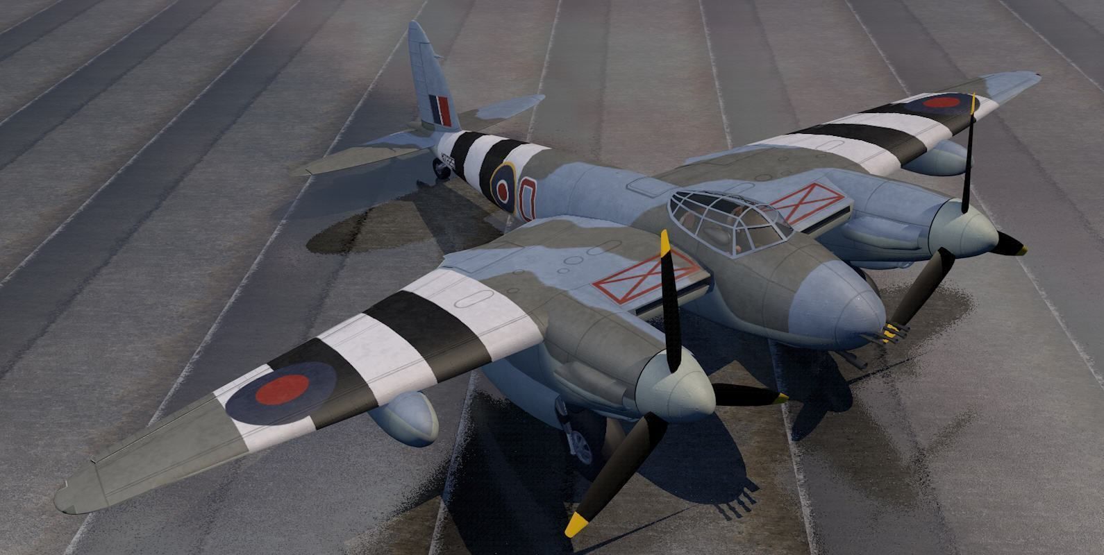 DeHavilland Mosquito Mk-18 3D model_3