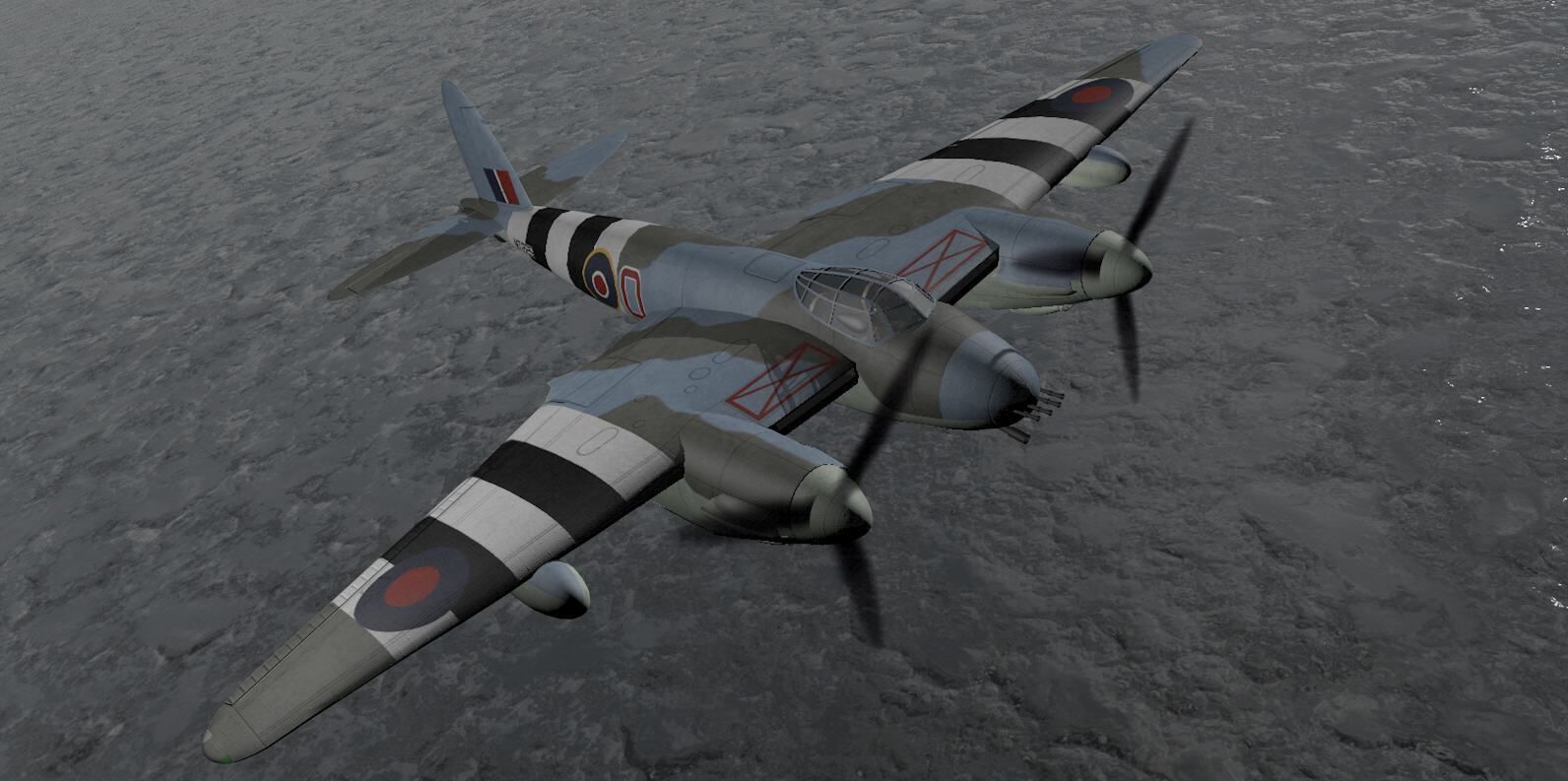 DeHavilland Mosquito Mk-18 3D model_8