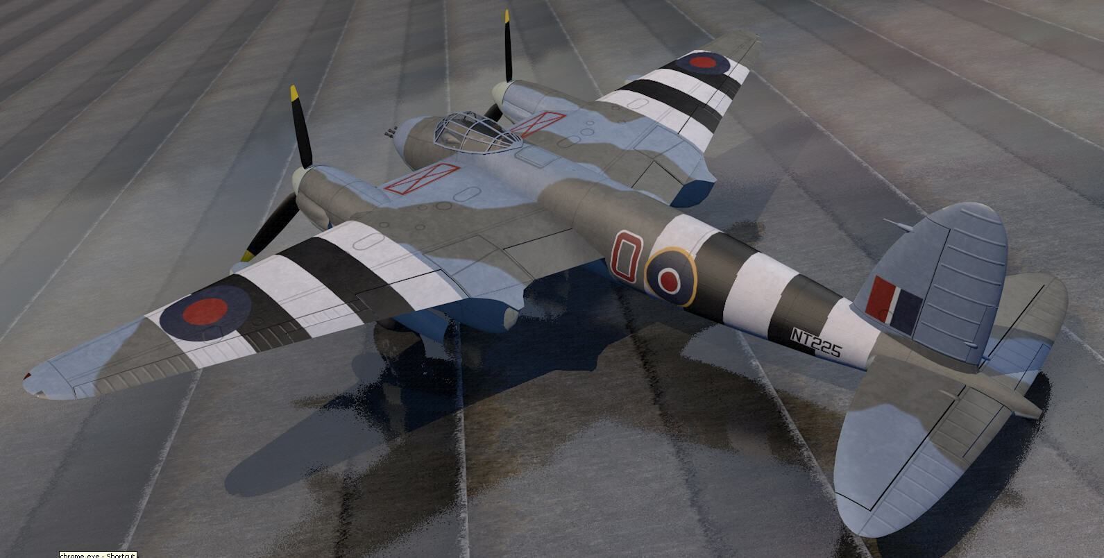 DeHavilland Mosquito Mk-18 3D model_1