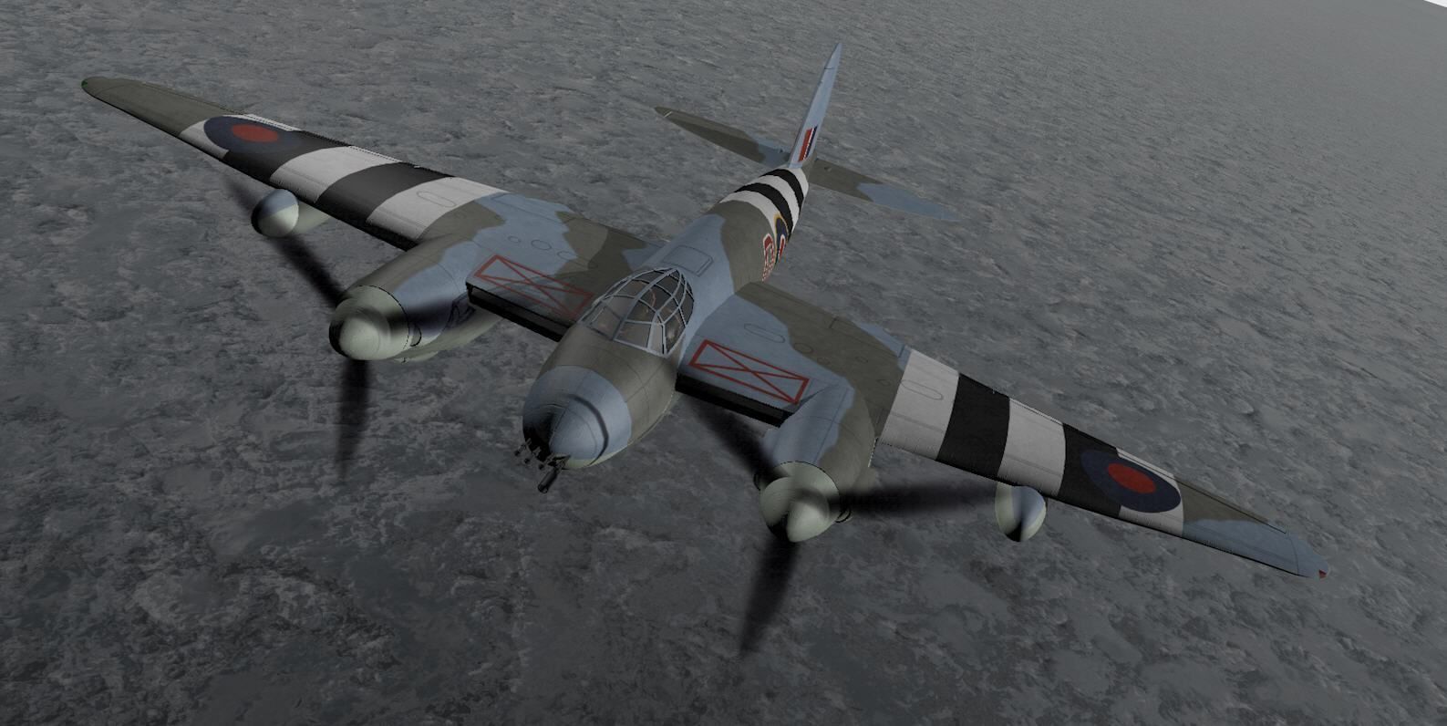 DeHavilland Mosquito Mk-18 3D model_10