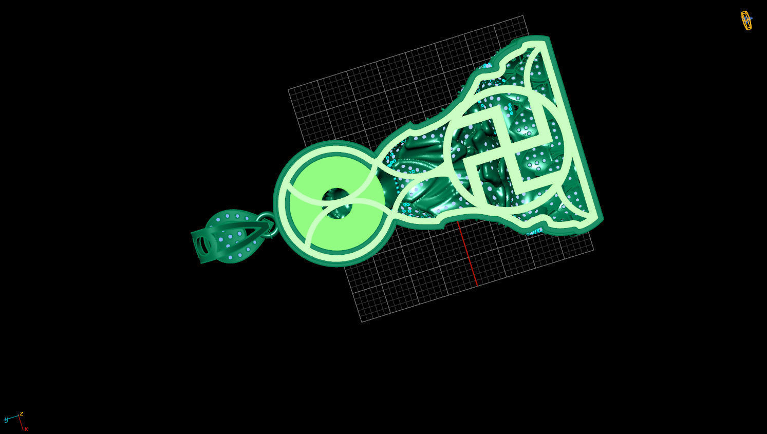 Buddha Bodhisattva 3D print model_1