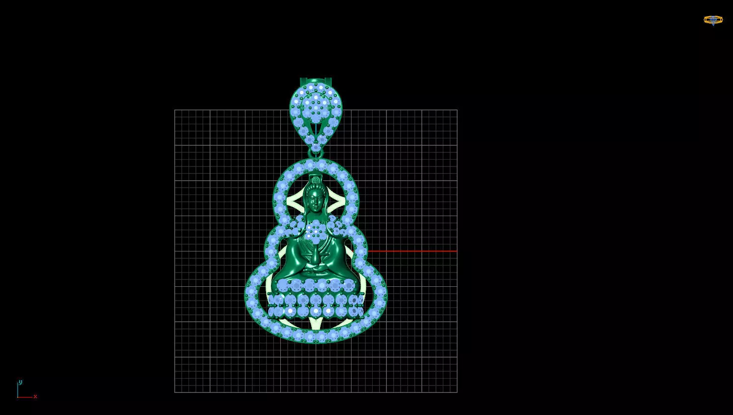 Buddha Bodhisattva 3D print model_0