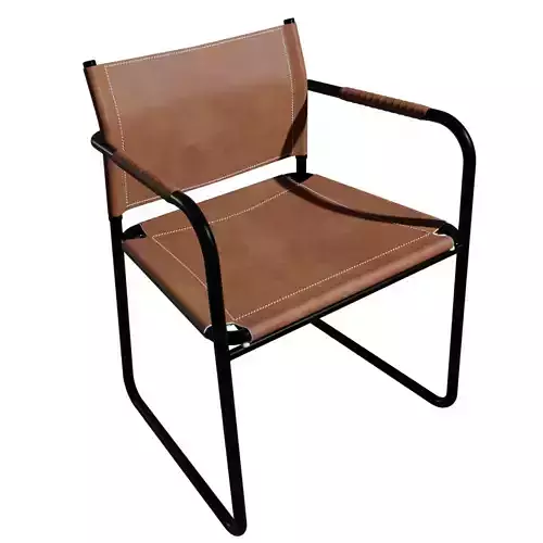 Chair leather with frame