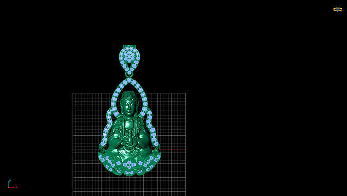 Buddha Bodhisattva 3D print model