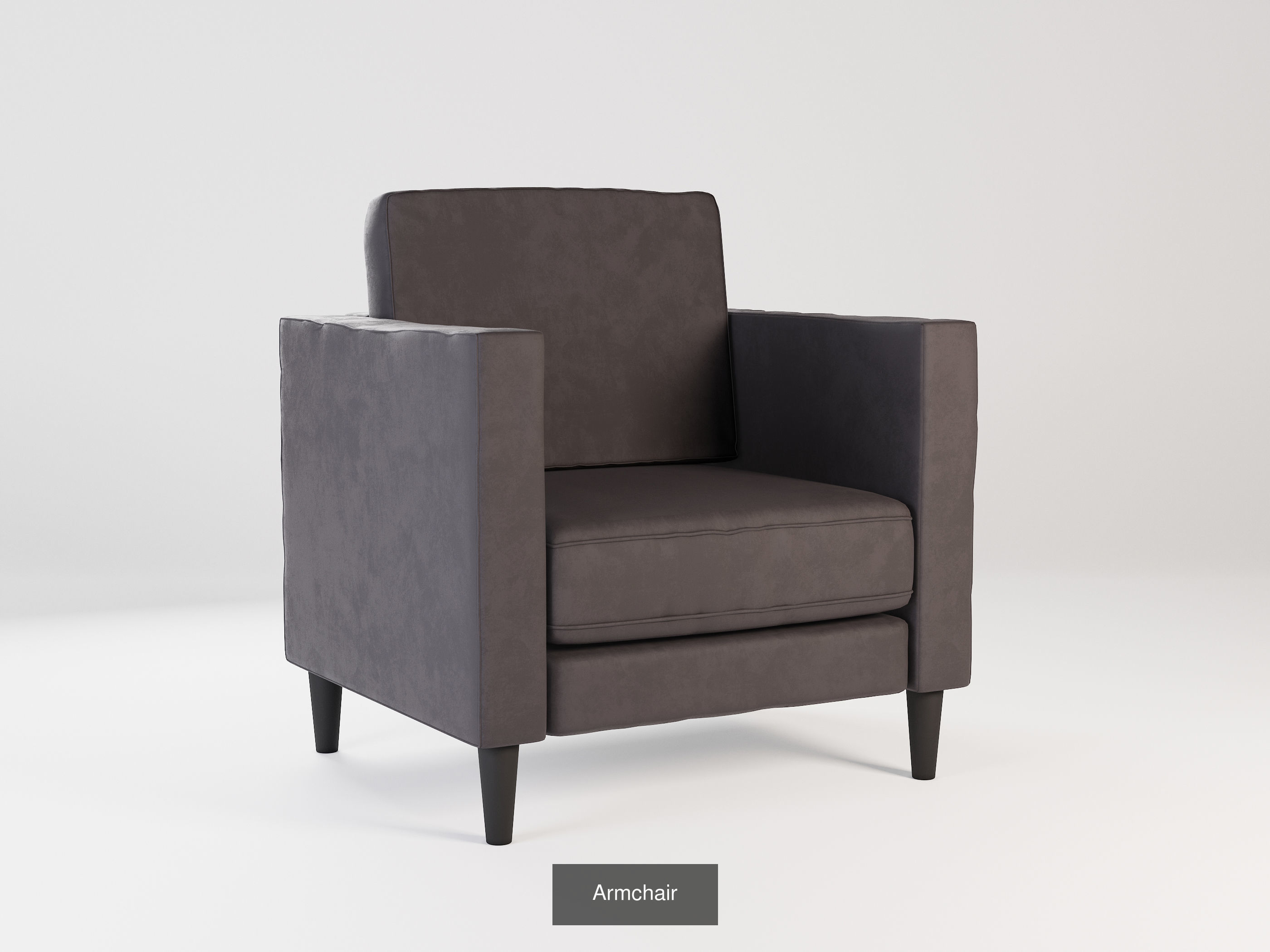 Modern Furniture Set 3D Model Collection_2