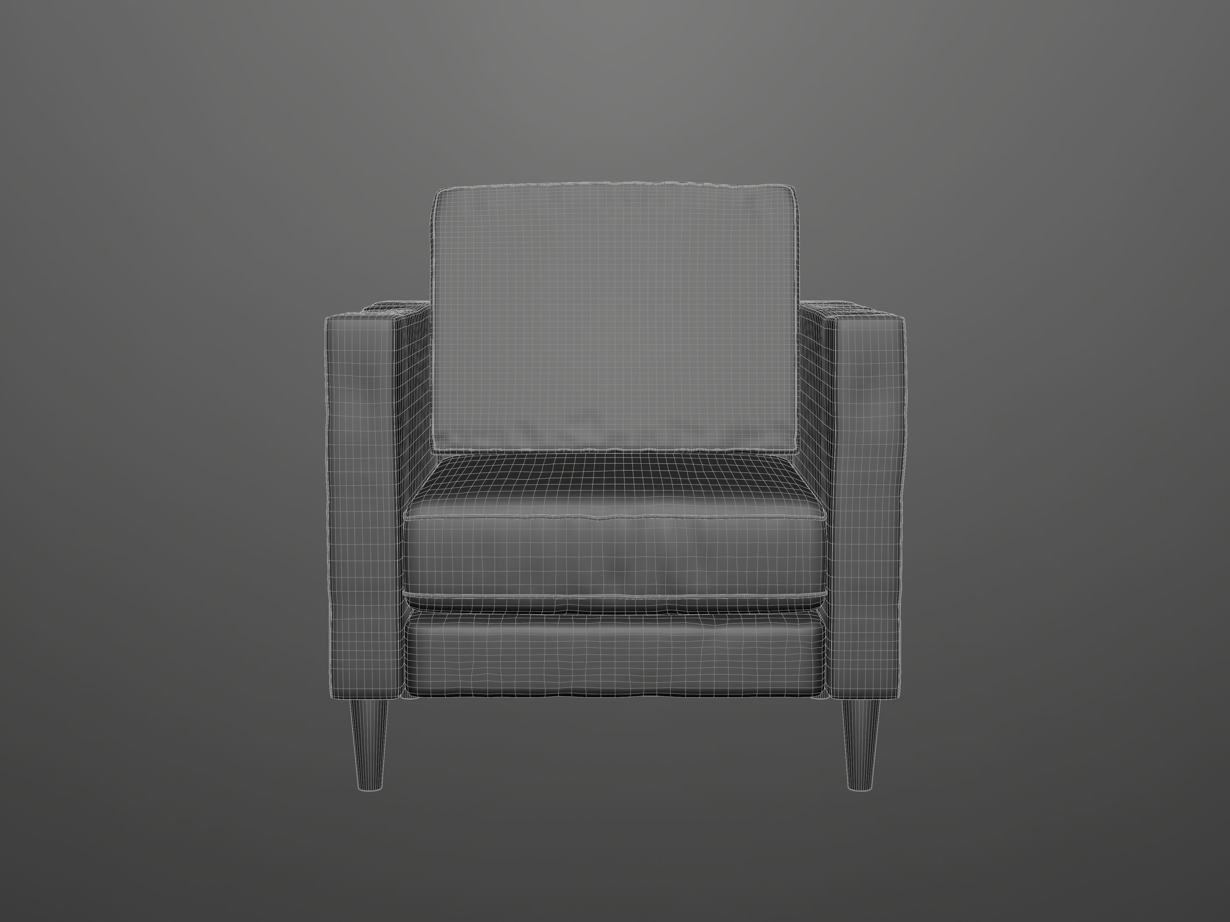 Modern Furniture Set 3D Model Collection_7