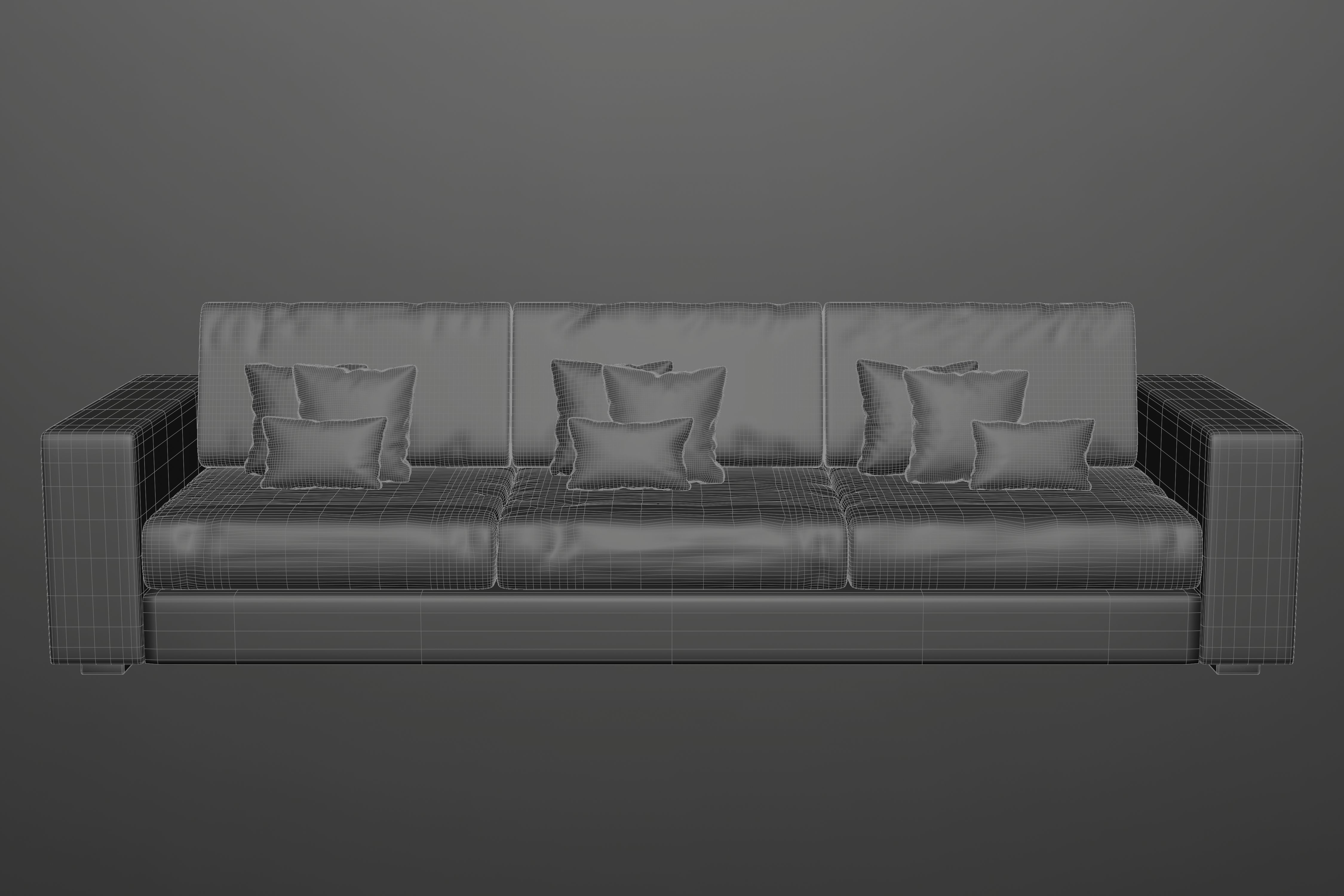Modern Furniture Set 3D Model Collection_39