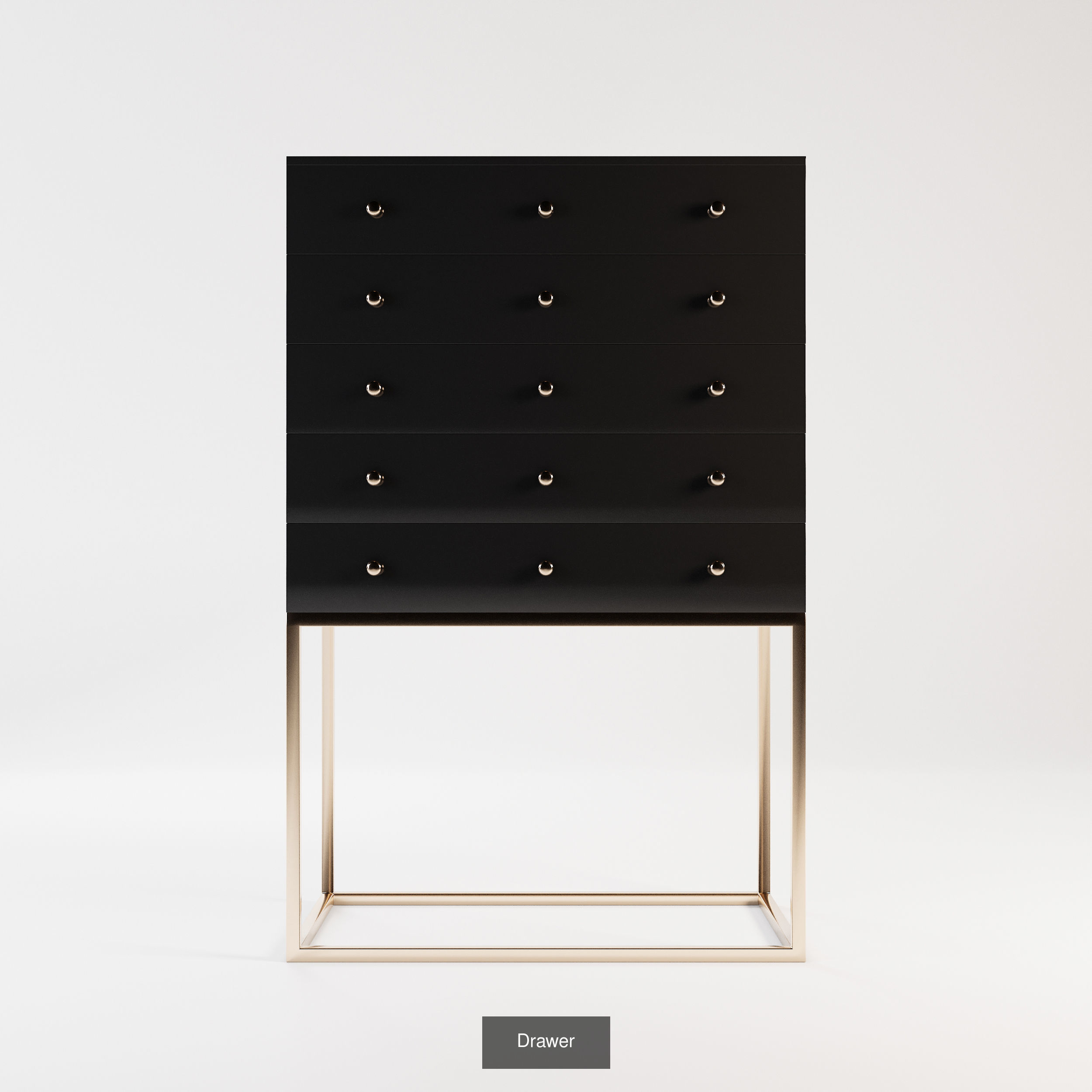 Modern Furniture Set 3D Model Collection_20