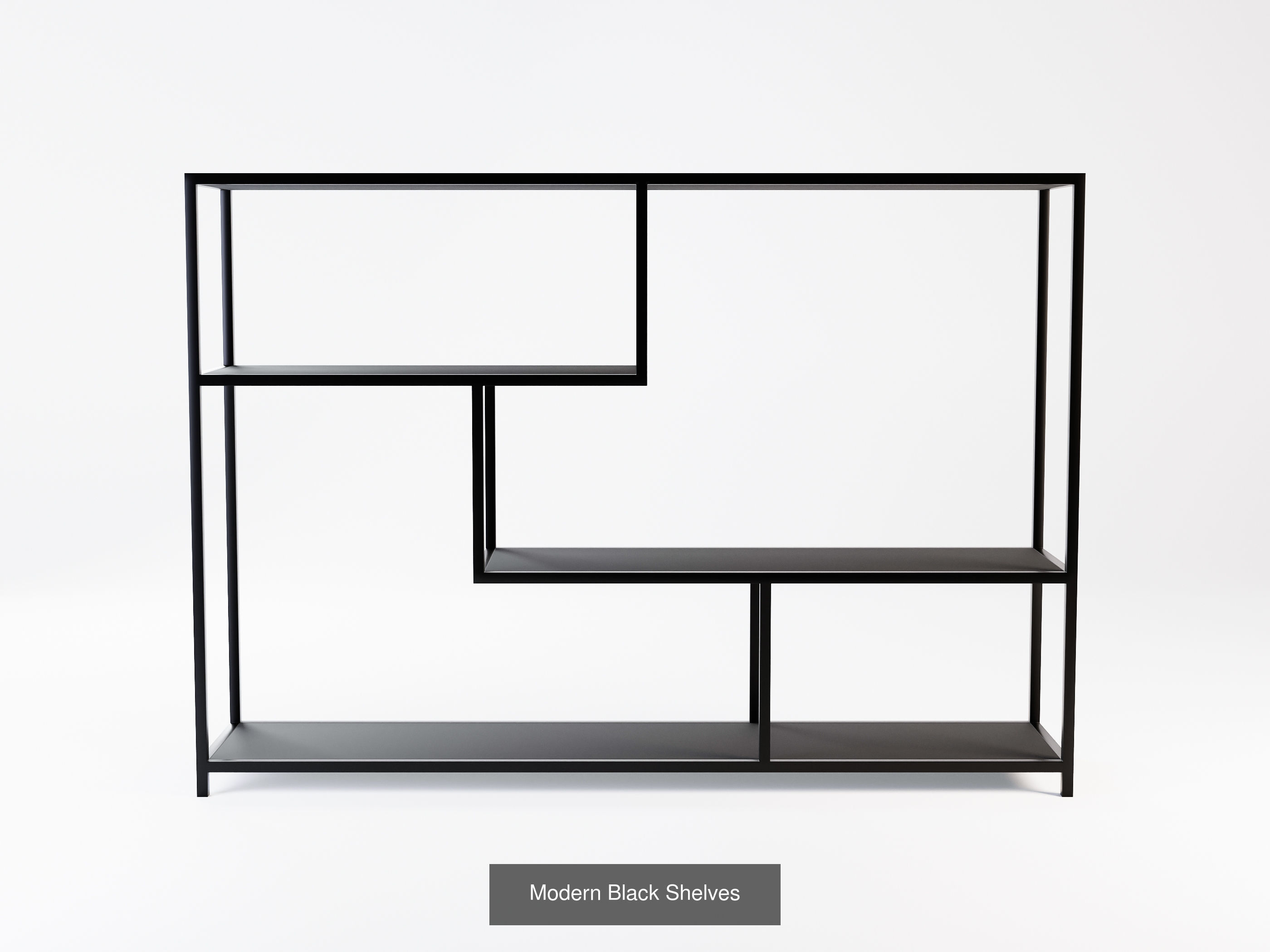 Modern Furniture Set 3D Model Collection_28