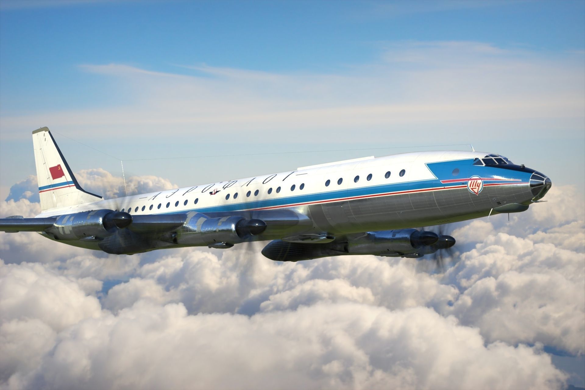 Tupolev Tu-114 3D model_18