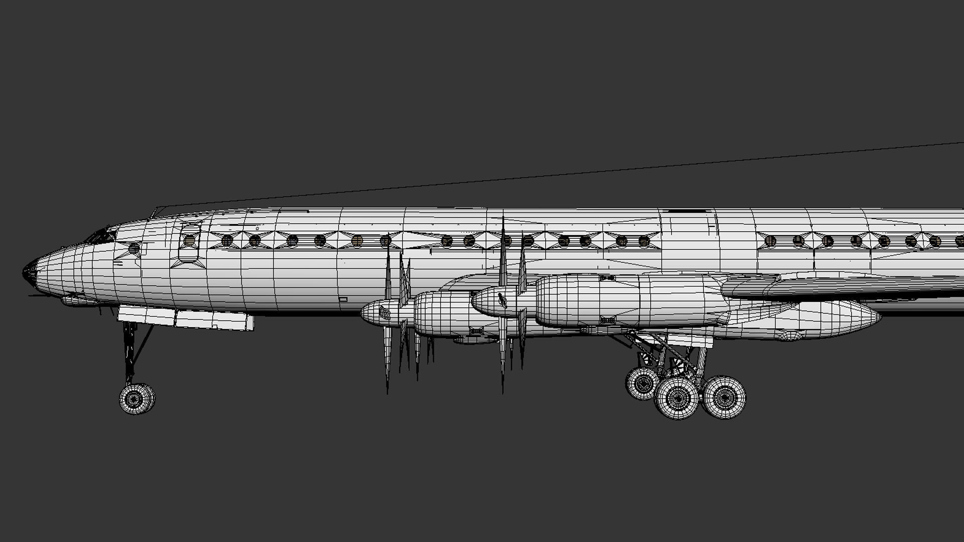 Tupolev Tu-114 3D model_24