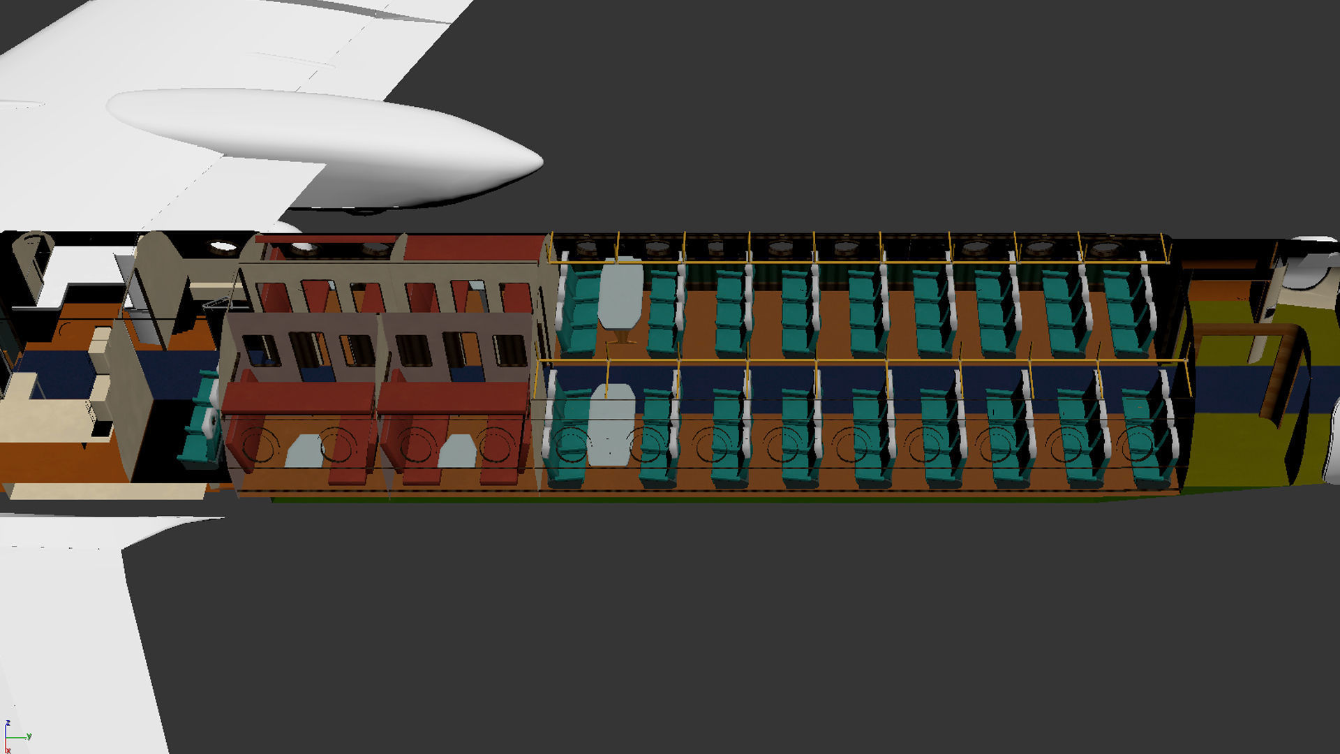 Tupolev Tu-114 3D model_28