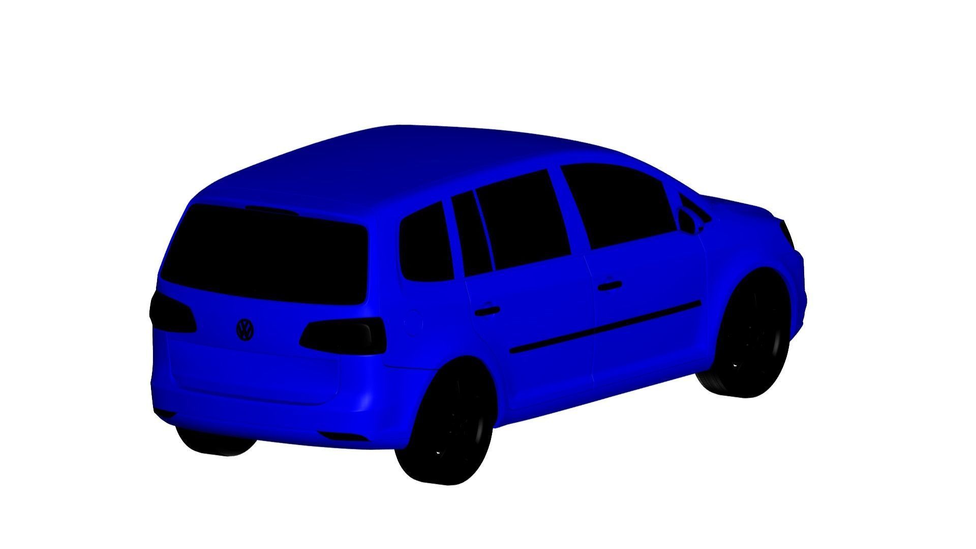 Volkswagen Touran  3D model_1