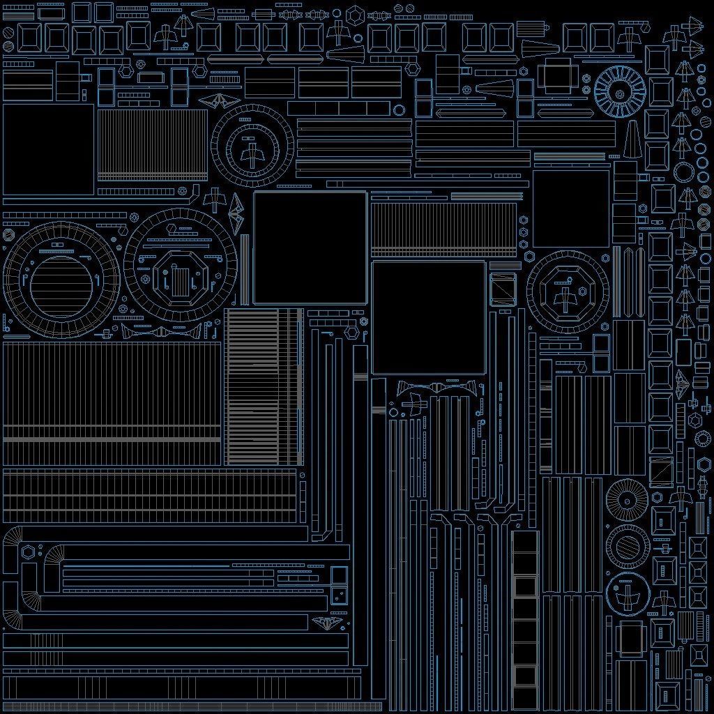 Machinery device 3D model_14
