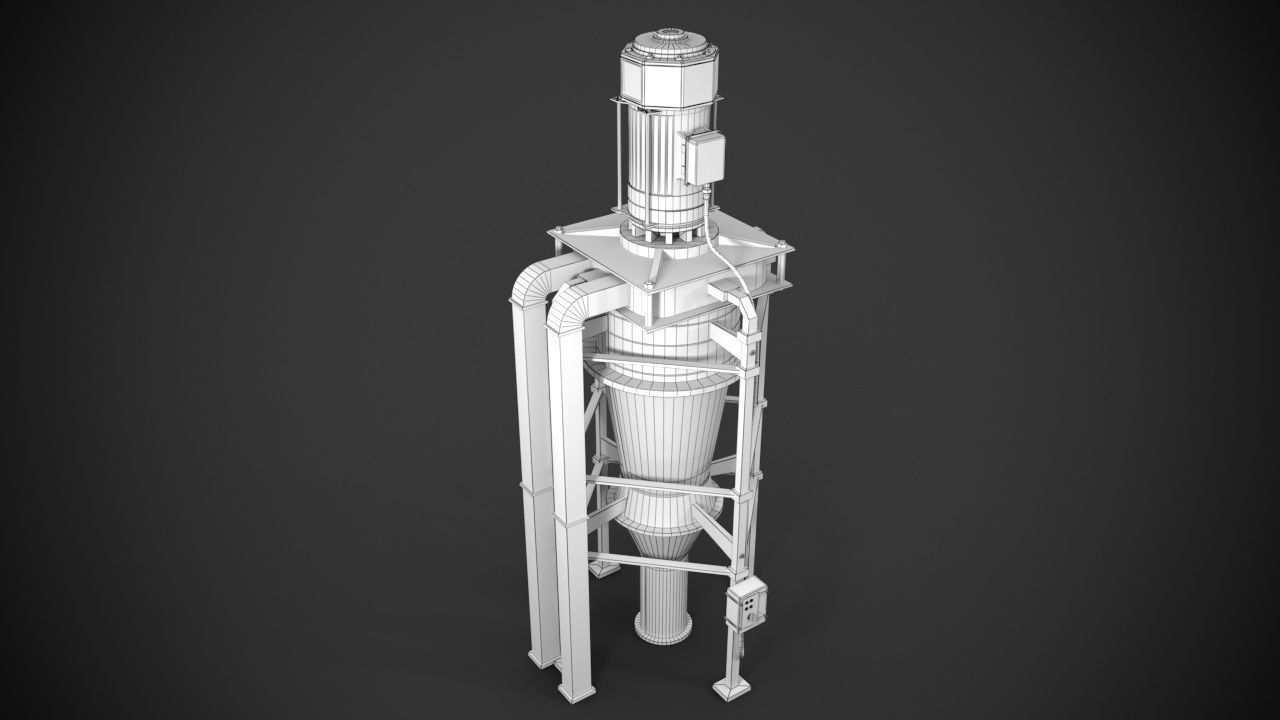 Machinery device 3D model_13